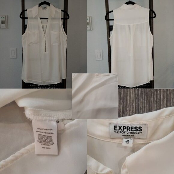 Blouse Tank Top Womens S/M Sleeveless Lightweight Flowy Breathable Bundle Lot - Picture 10 of 16